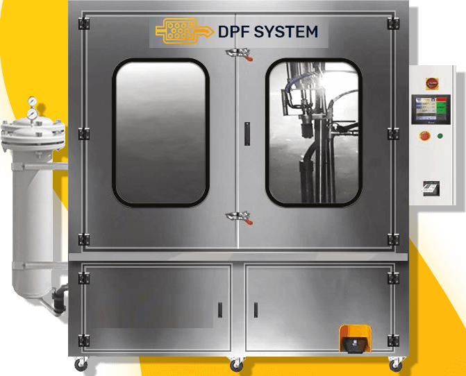 Maszyna DPF SYSTEM – czyszczenie hydrodynamiczne filtra DPF